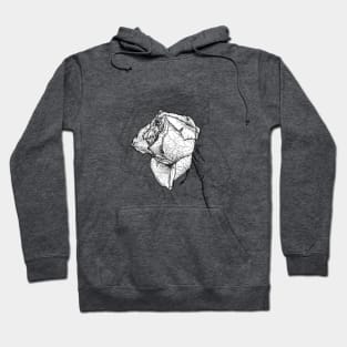 White Rose Hoodie